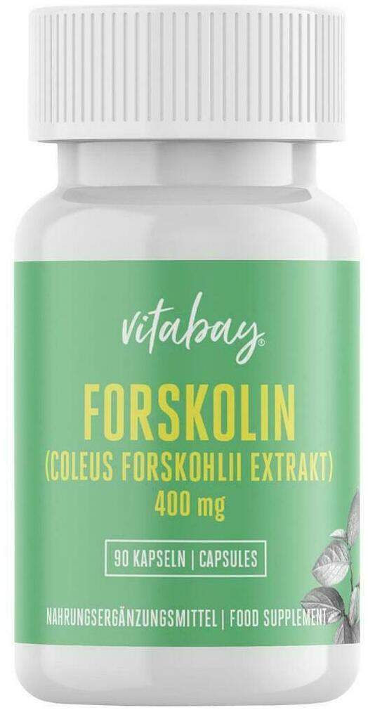 Forskolin 400 mg Coleus Forskohlii Extrakt Veg.Kps