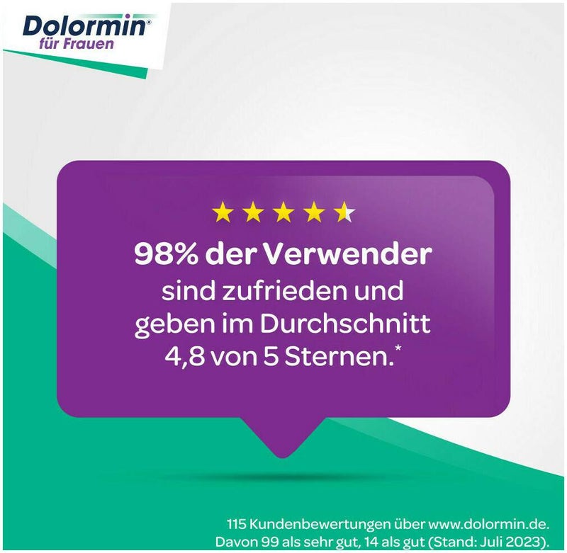 Dolormin für Frauen mit Naproxen 30 Tabletten