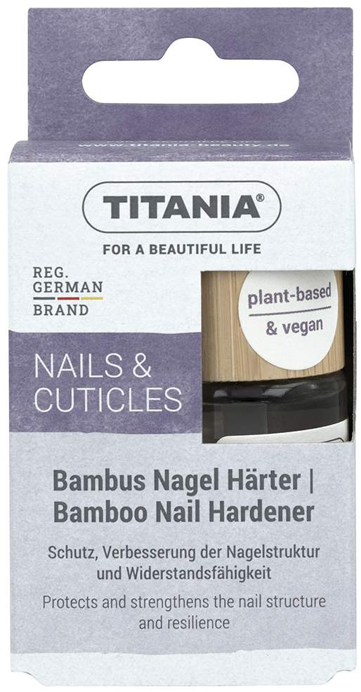 Titania Bambus Nagel Härter Nagellack 12 ml