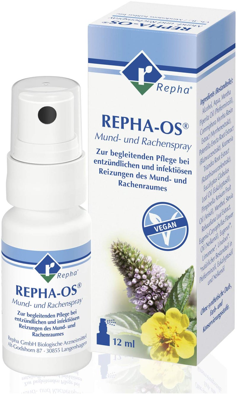 Repha-OS Mund- und Rachenspray 12 ml Spray