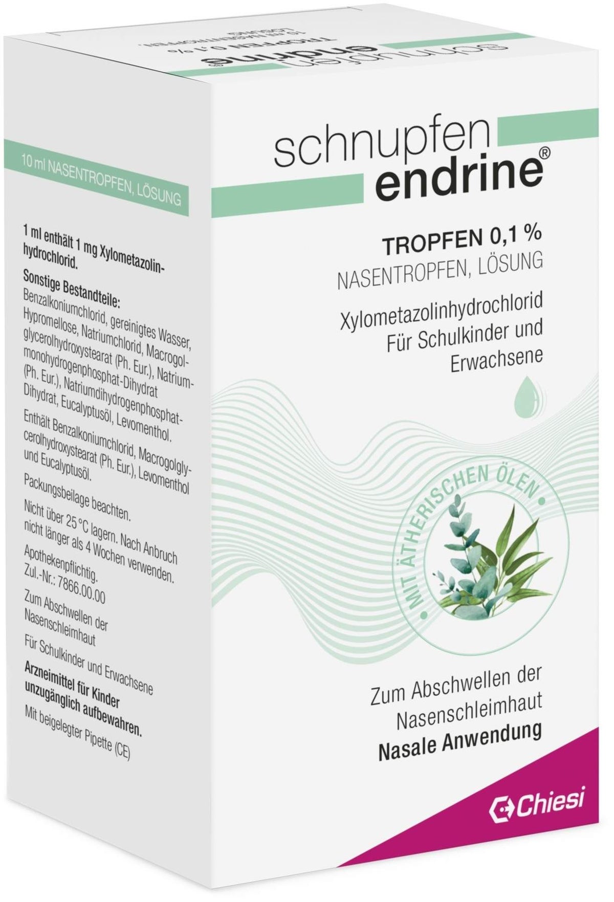 Schnupfen Endrine 0,1% Nasentropfen 10 ml