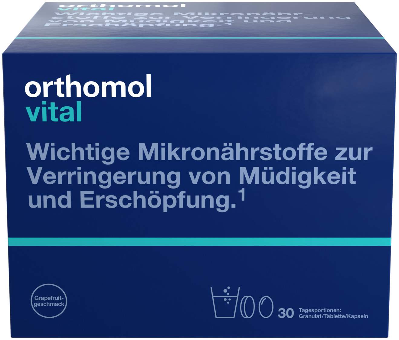 Orthomol Vital 30 Tagesportionen Grapefruit 1 Kombipackung