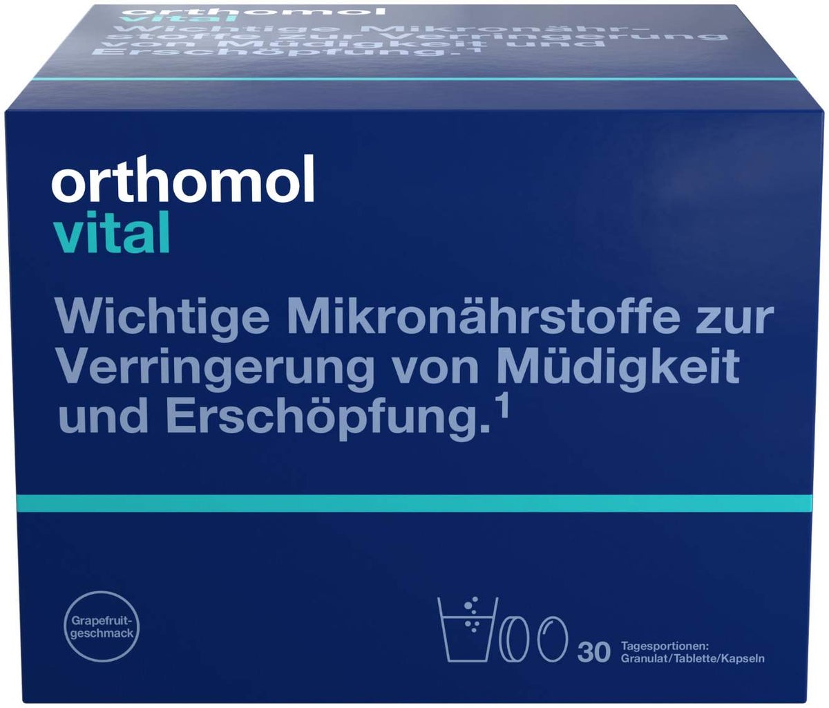 Orthomol Vital 30 Tagesportionen Grapefruit 1 Kombipackung