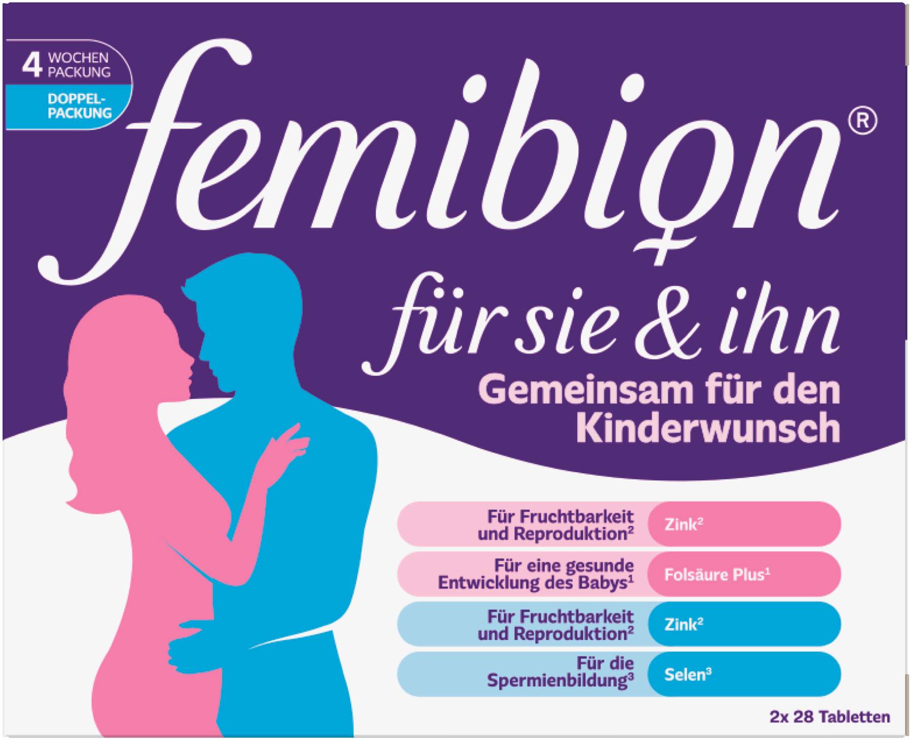 Femibion für Sie & Ihn 2 x 28 Tabletten
