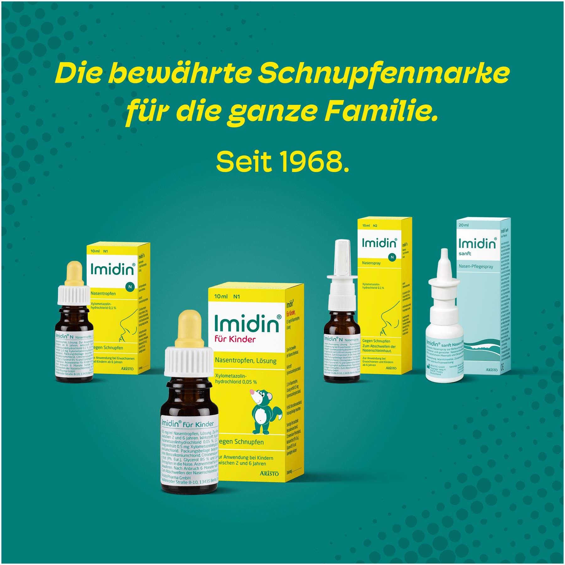 Imidin Nasentropfen für Kinder 10 ml