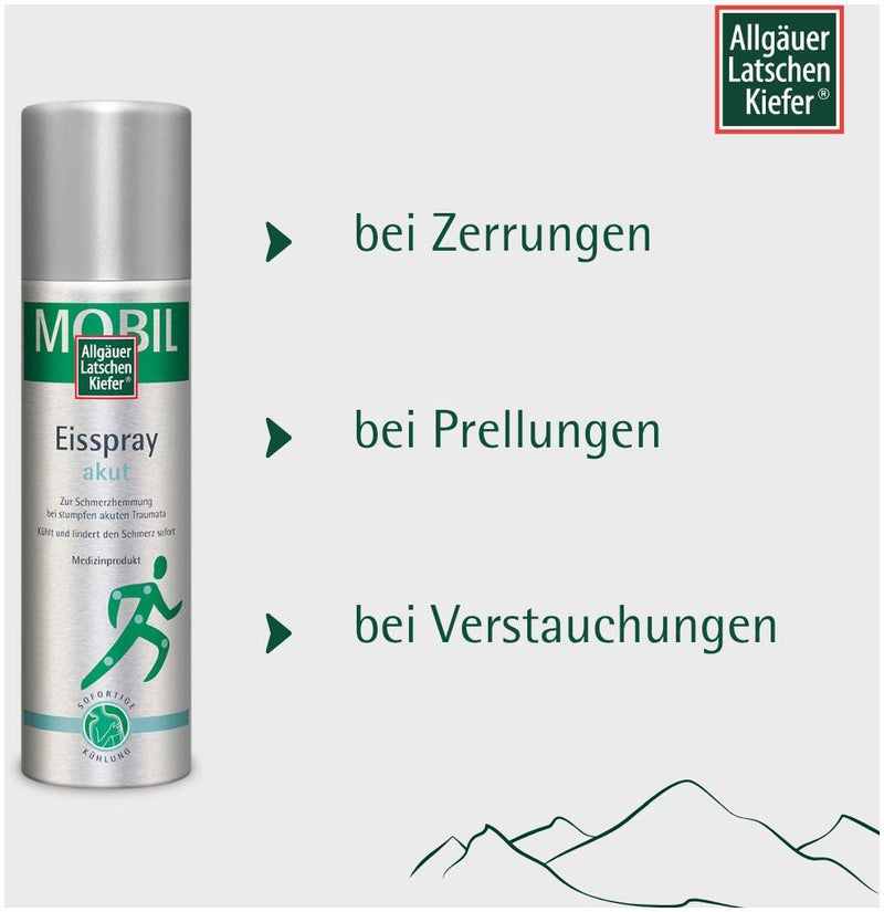 Allgäuer Latschenkiefer mobil Eisspray akut 150 ml