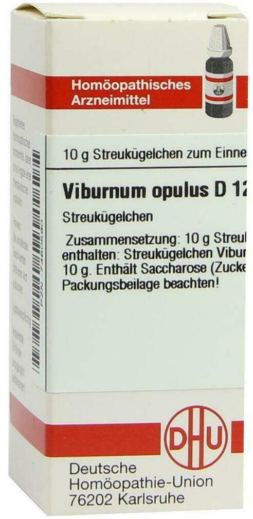 Dhu Viburnum Opulus D12 10 G Globuli