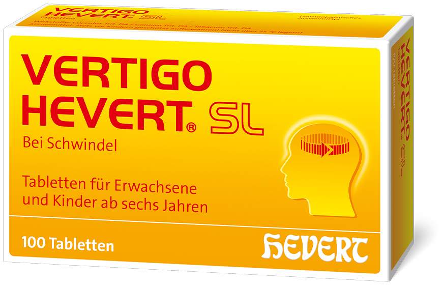 Vertigo Hevert SL 100 Tabletten