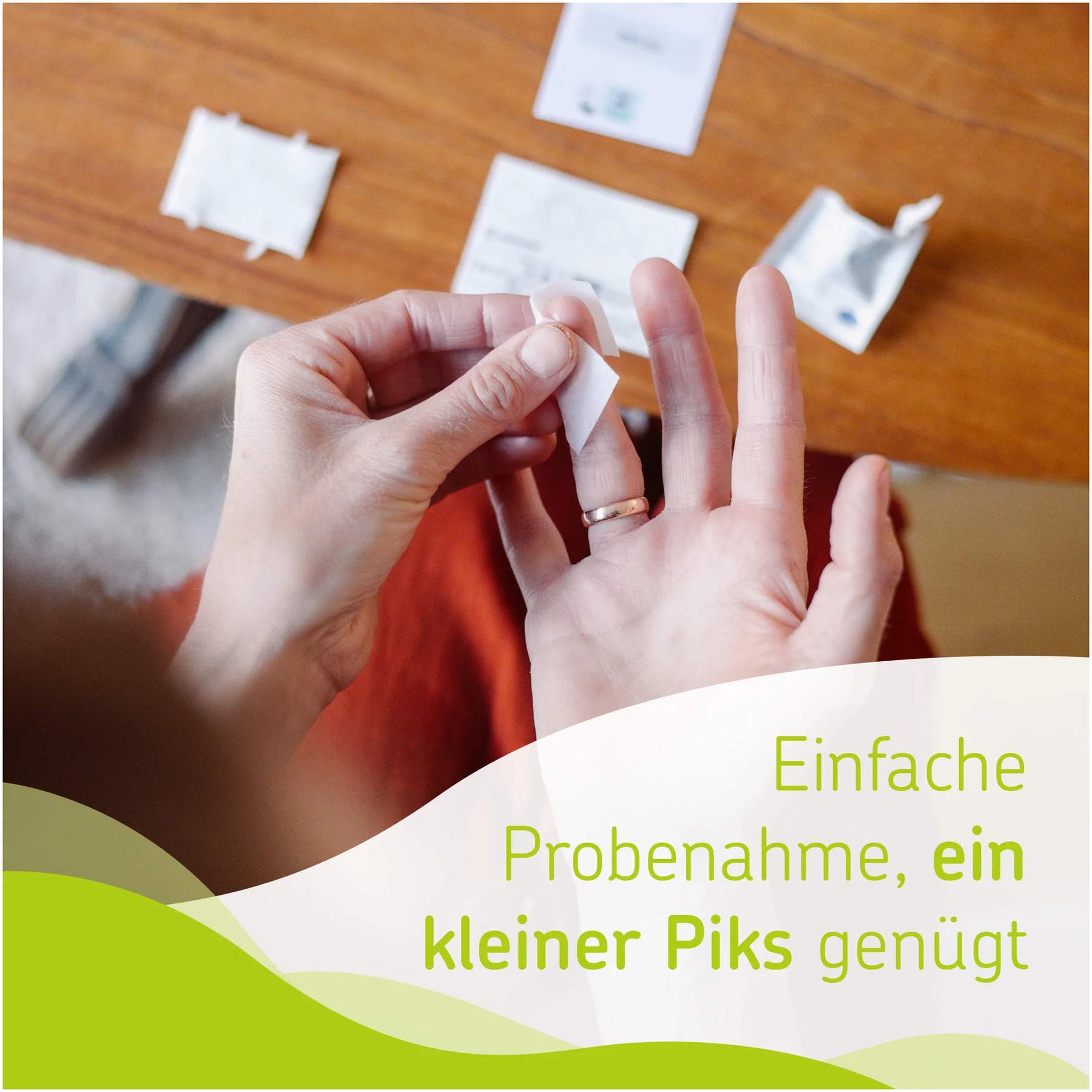 Lebensmittel Reaktionstest 1 Stück