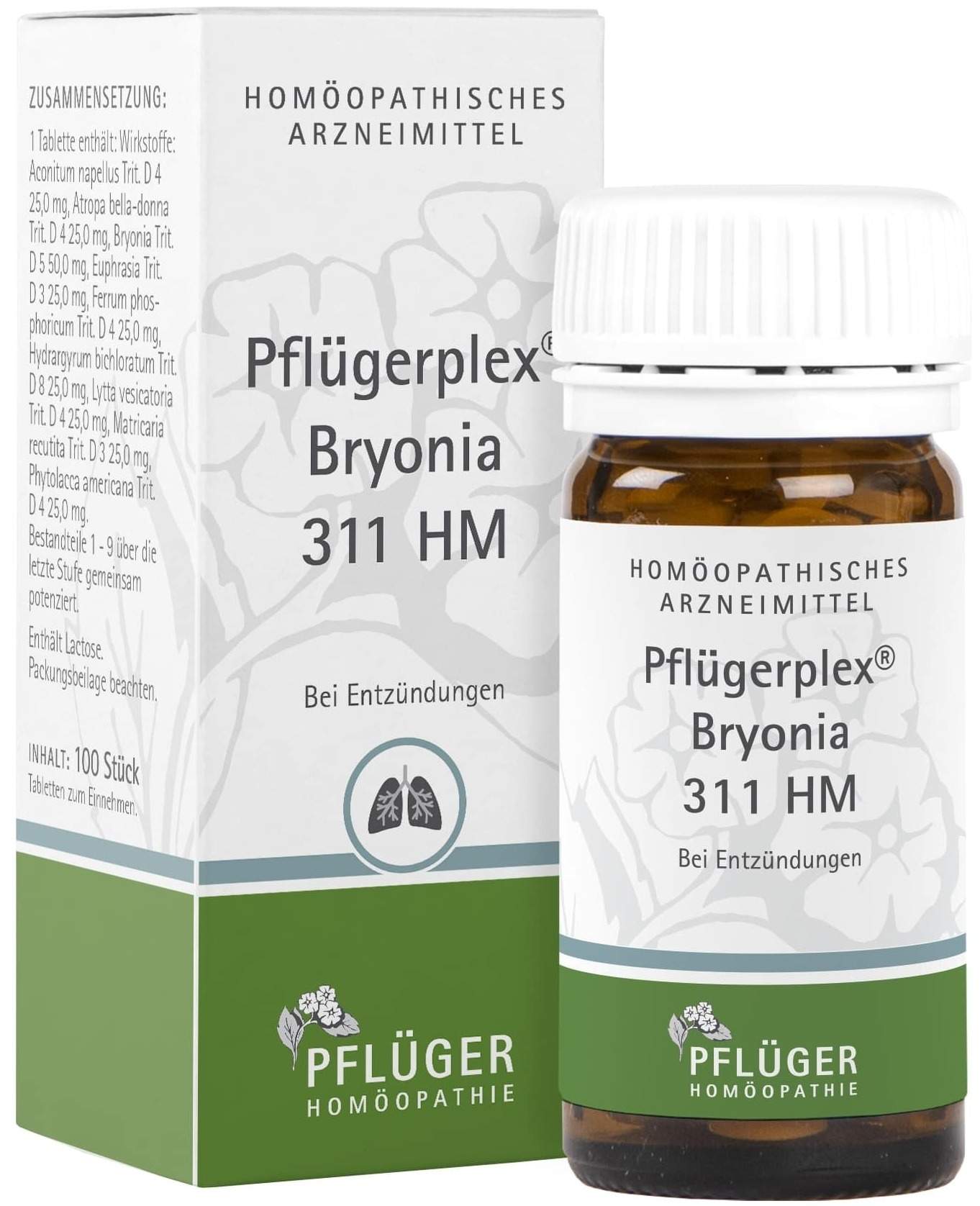 Pflügerplex Bryonia 311 Hm 100 Tabletten