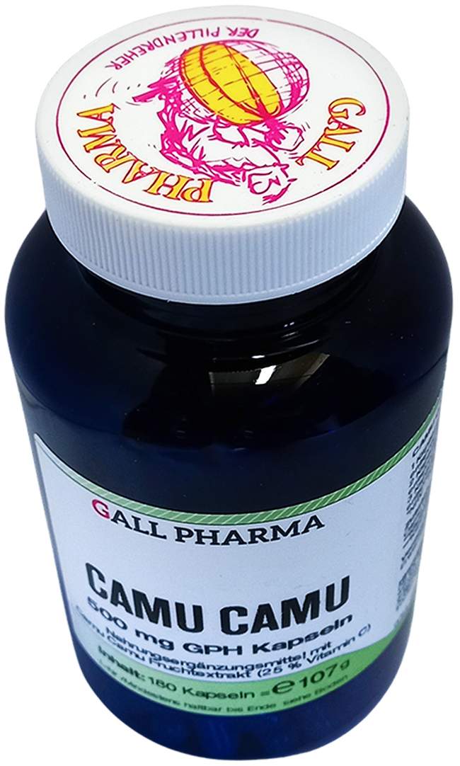 Camu Camu 500 mg Gph Kapseln 180 Stück