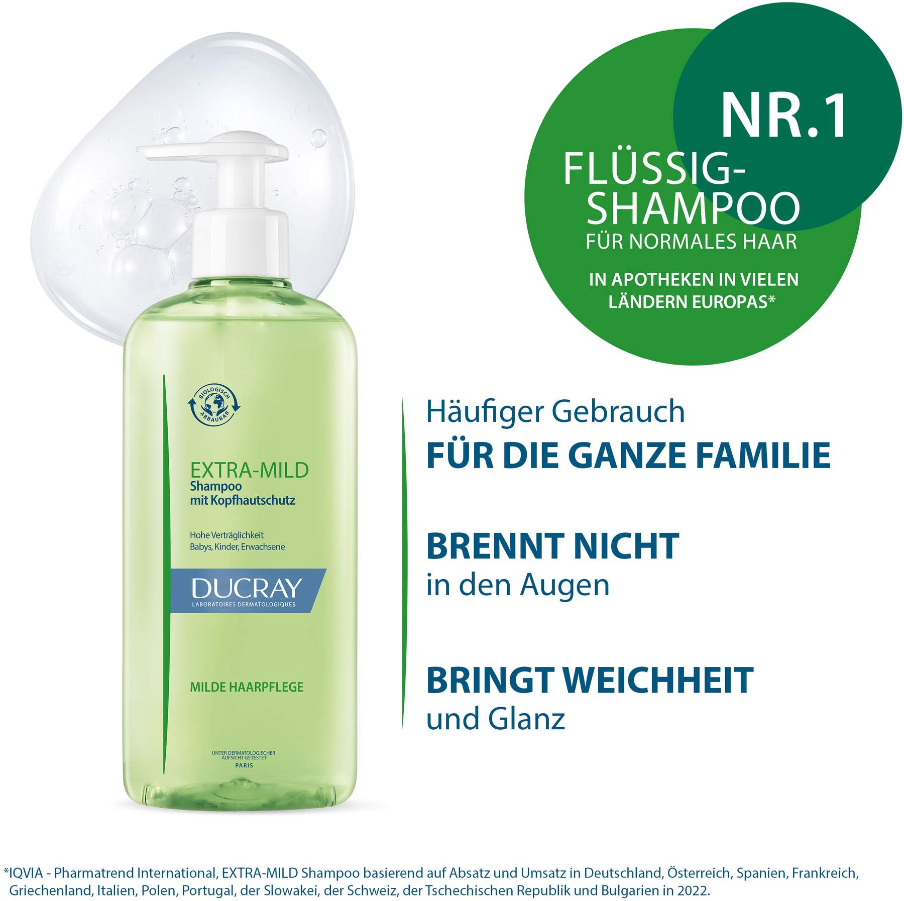 Ducray Extra Mild Shampoo 400 ml