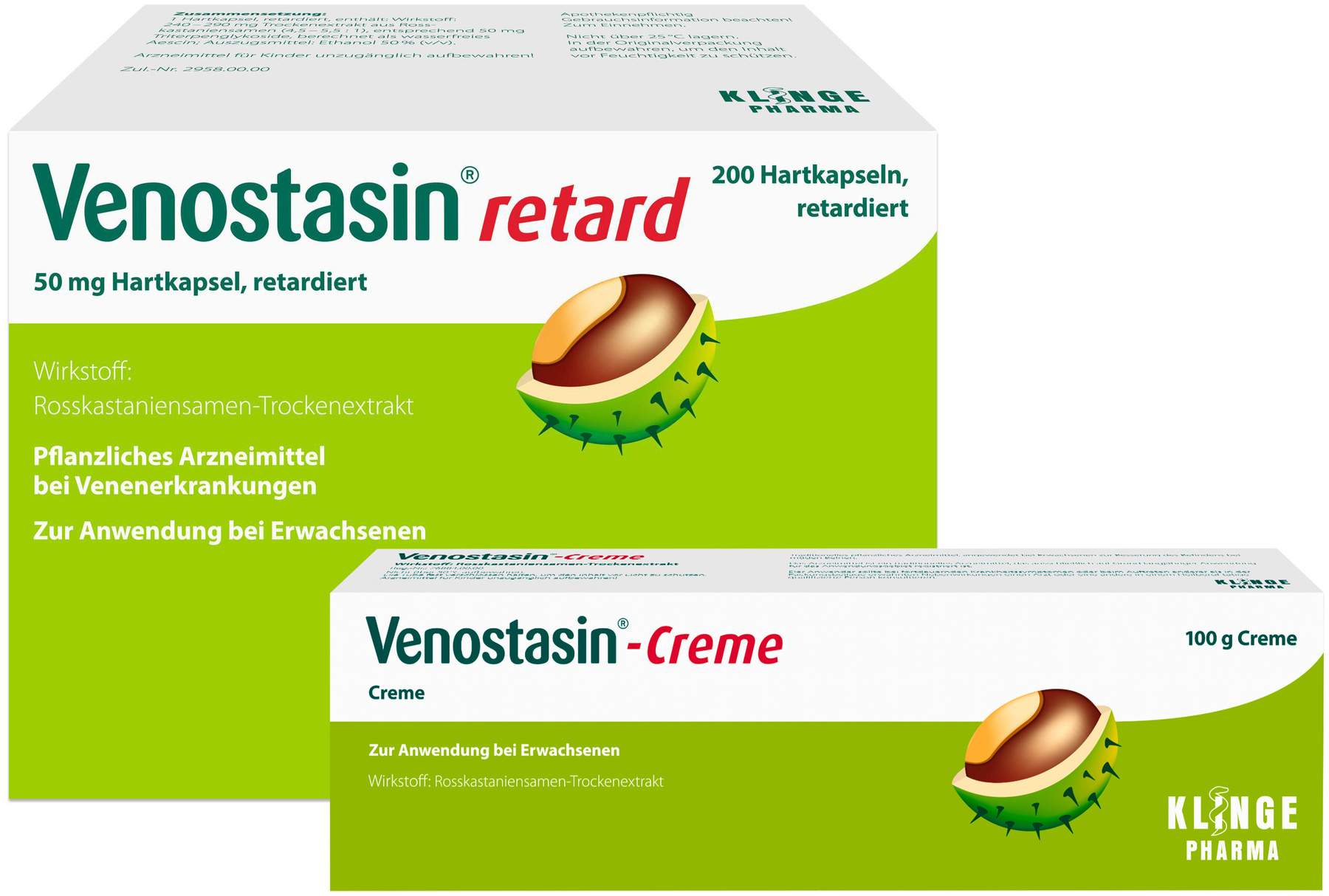 Venostasin Retardkapseln 200 Stück + Venostasin Creme 100 g
