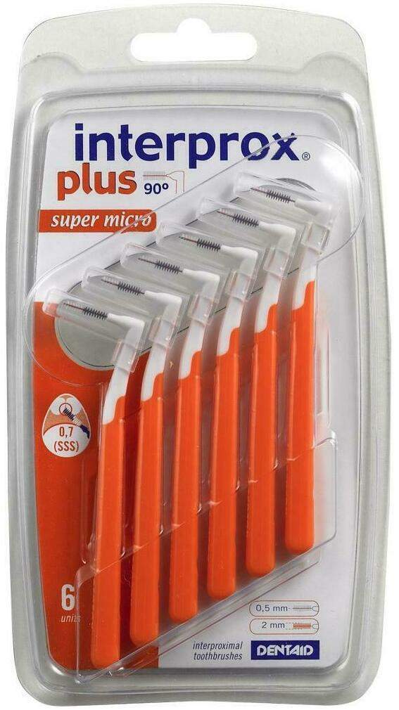 Interprox Plus Super Micro Orange 6 Interdentalbürsten