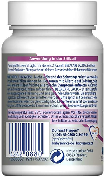 Bebecare Lacto+ Bockshornklee 12 Kapseln