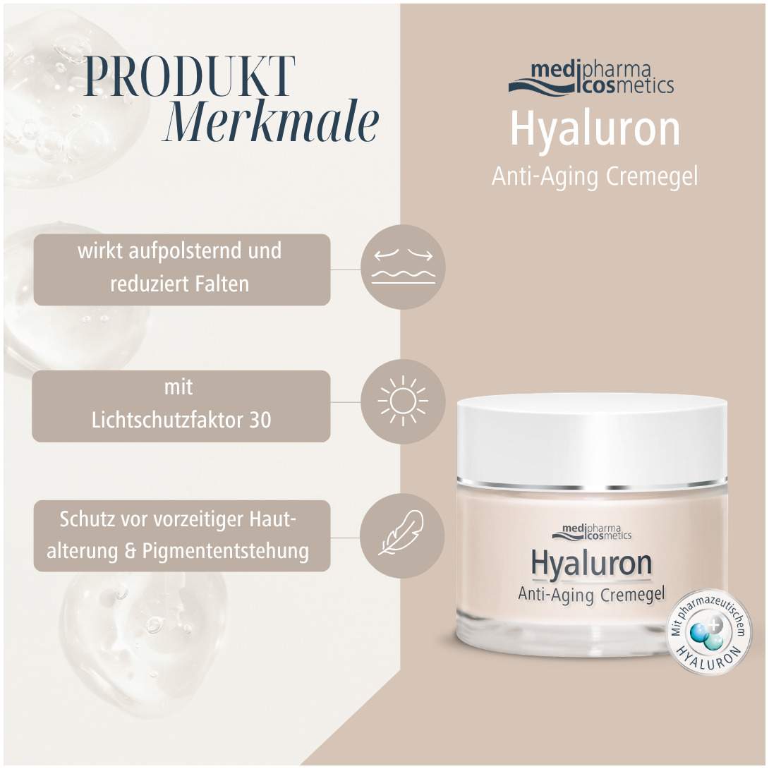 medipharma cosmetics Hyaluron Anti-Aging Cremegel 50 ml