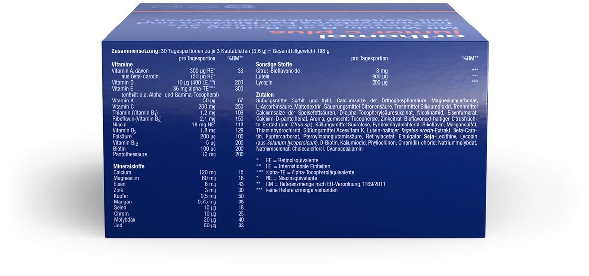 Orthomol Junior C Plus 30 Tagesportionen Waldfrucht