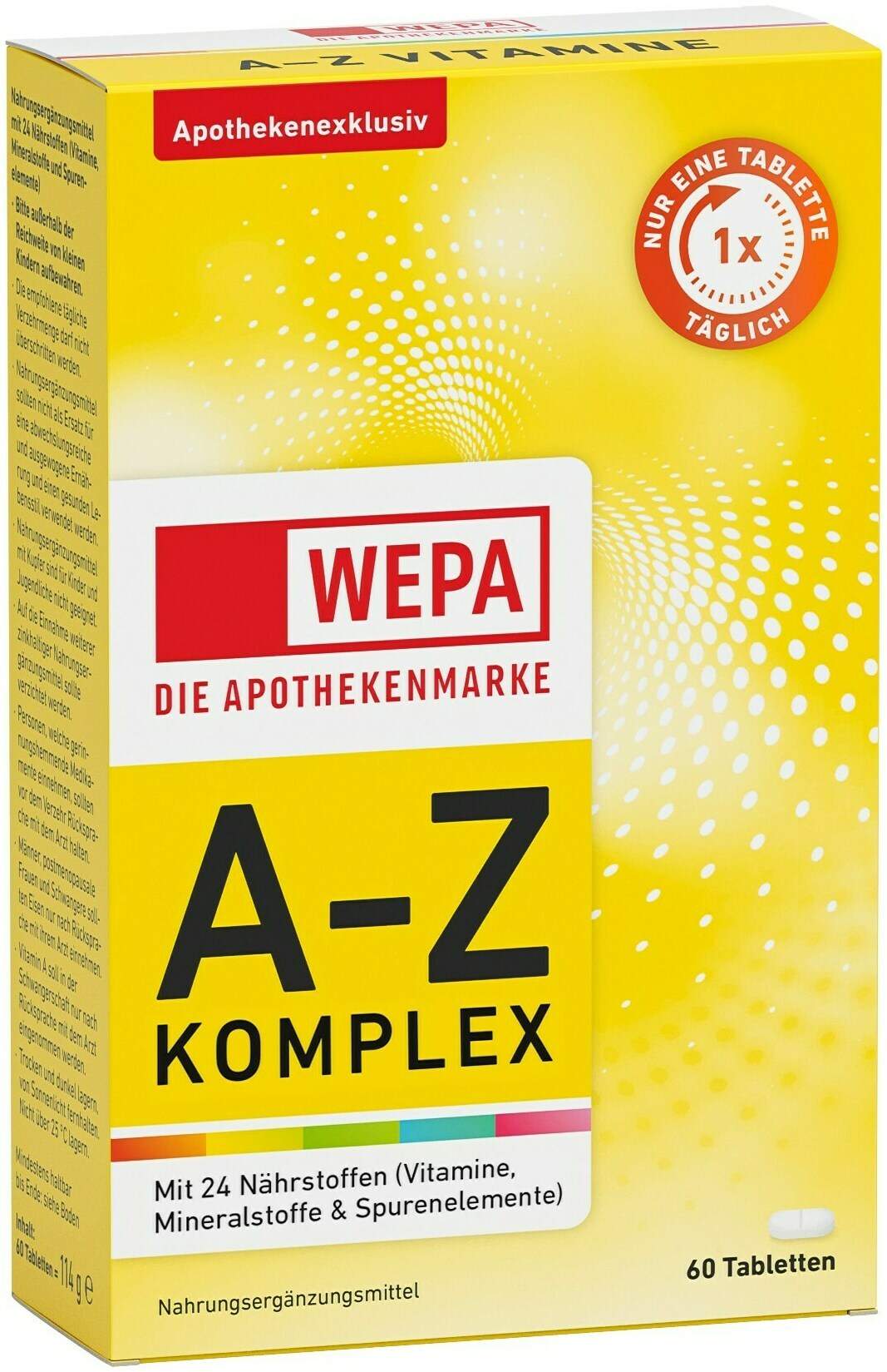 WEPA A-Z Komplex 60 Tabletten