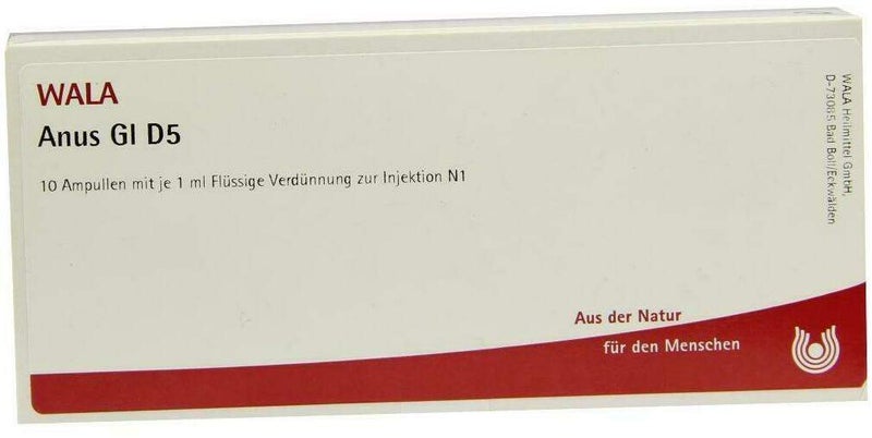 Wala Anus Gl D5 10 X 1 ml Ampullen