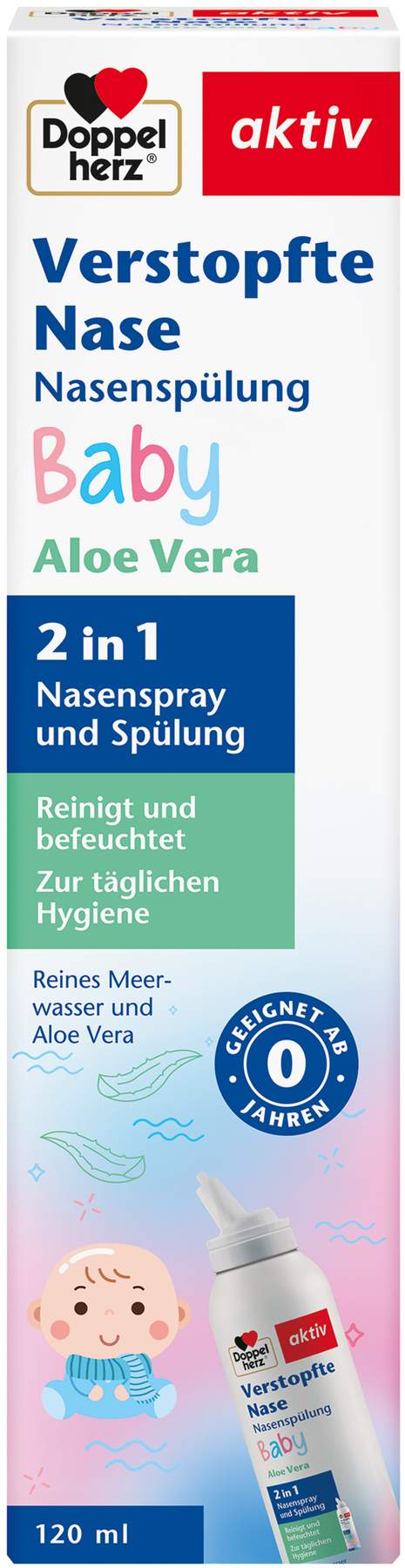 Doppelherz Verstopfte Nase Nasenspülung Baby 120 ml