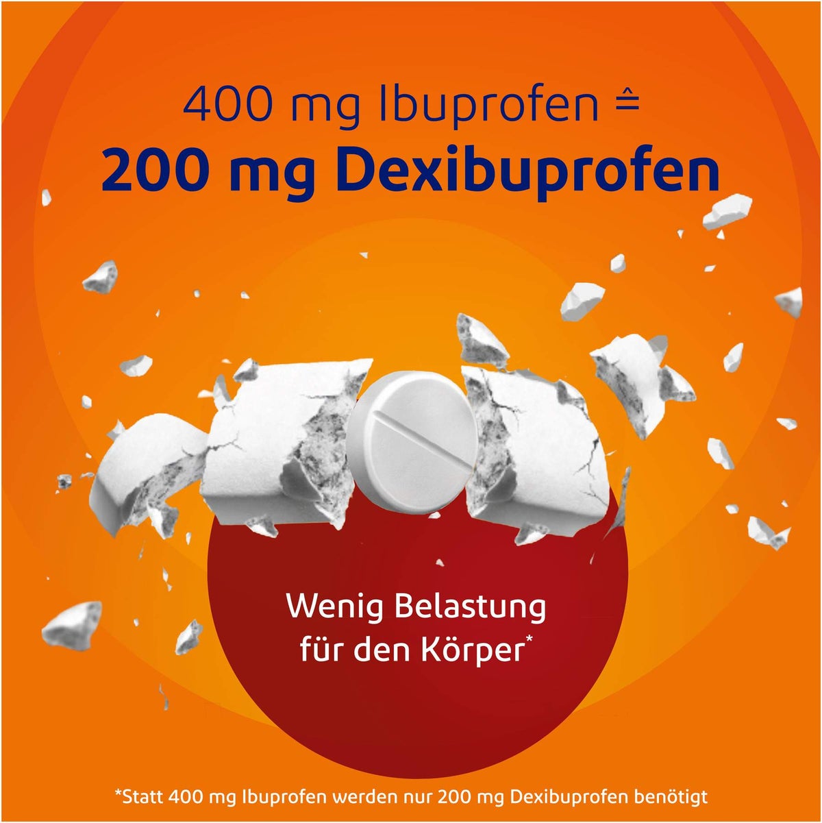 VoltaDexibu Schmerztabletten 200 mg 20 Filmtabletten