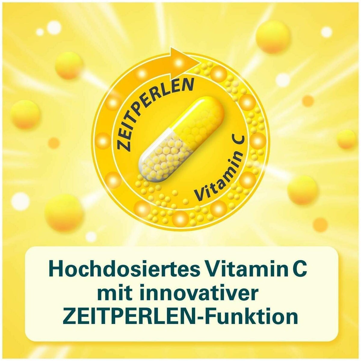 Cetebe Vitamin C Retardkapseln 500 mg 180 Stück