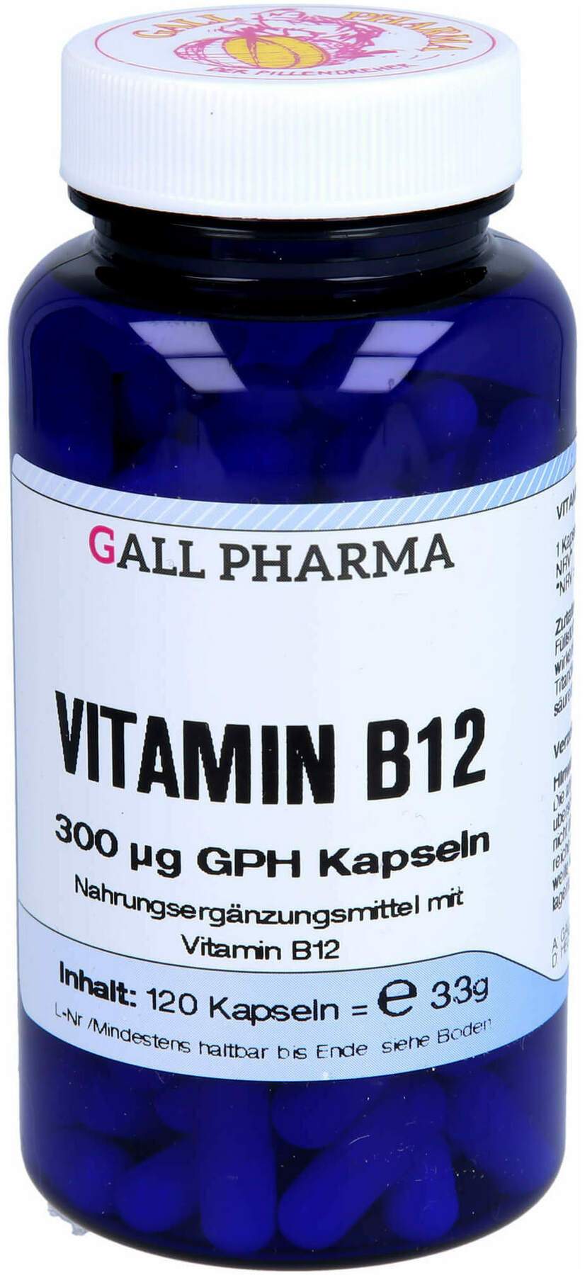 Vitamin B12 300 µg Gph 120 Kapseln