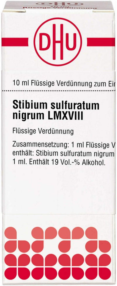 Dhu Stibium Sulfuratum Nigrum Lmxviii Dilution 10 ml