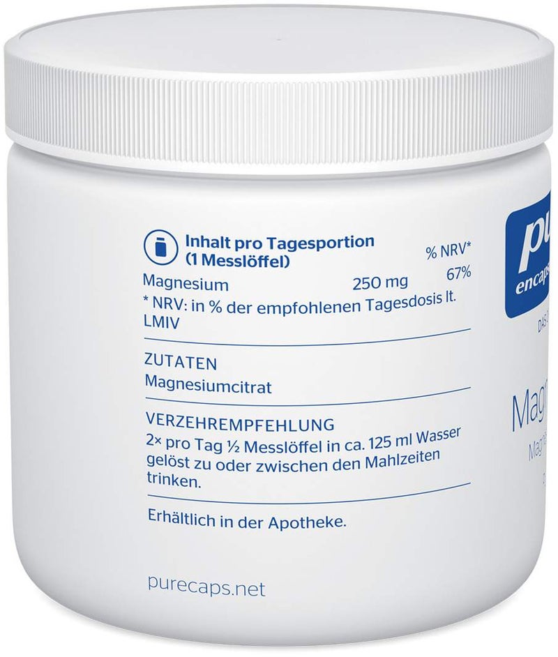 Pure Encapsulations Magnesium Magniumcitrat 107 G Pulver