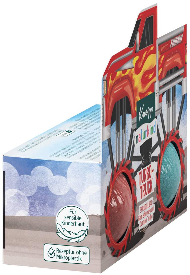 Kneipp Naturkind Sprudelbad Turbo Truck 1 Stück