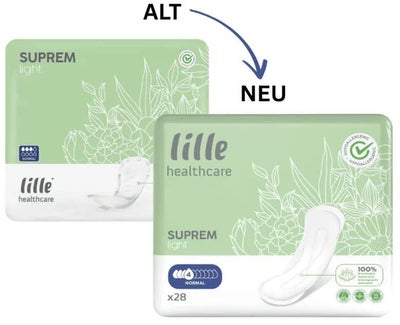 LILLE Suprem Light Inkontinenz Einlagen normal