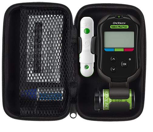 One Touch Select Plus Flex Blutzuckermessgerät mg Je Dl