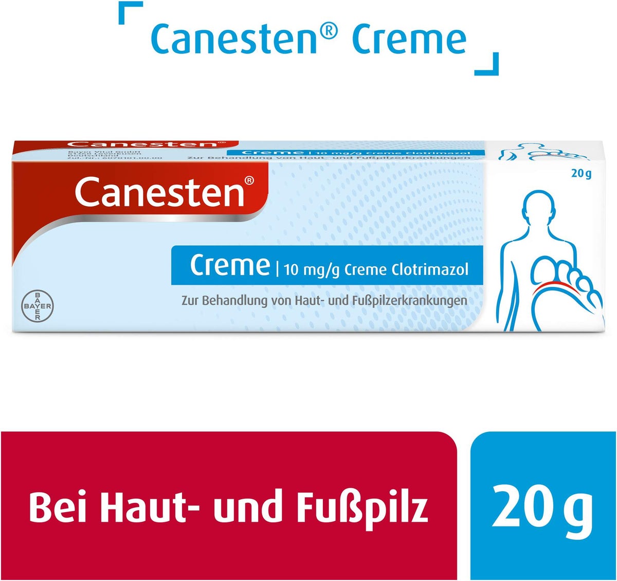 Canesten Creme 20 g Creme