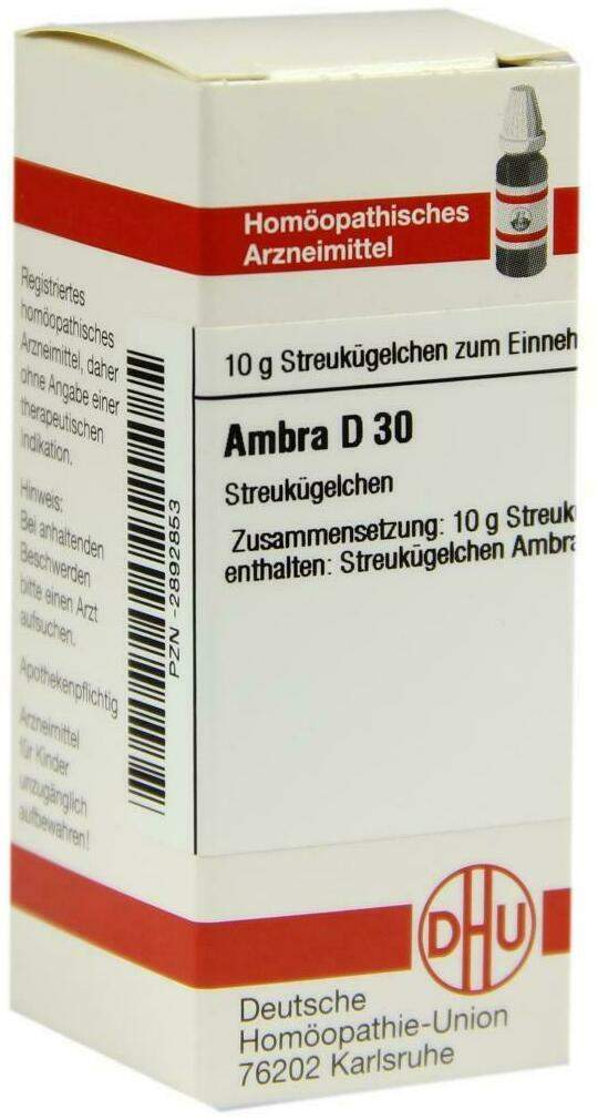 Dhu Ambra D30 10 G Globuli