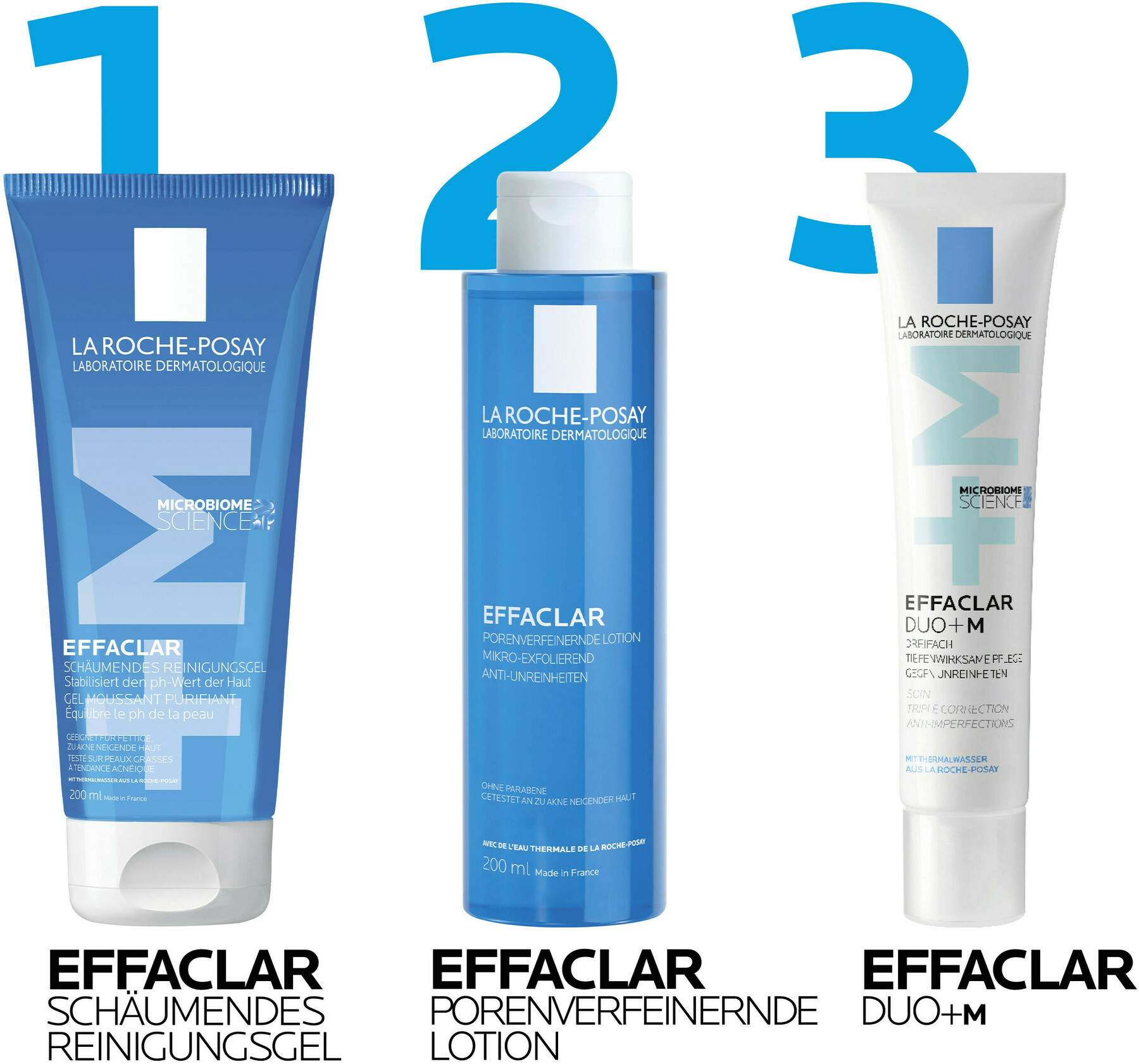 La Roche Posay Effaclar Schäumendes Reinigungsgel 200 ml