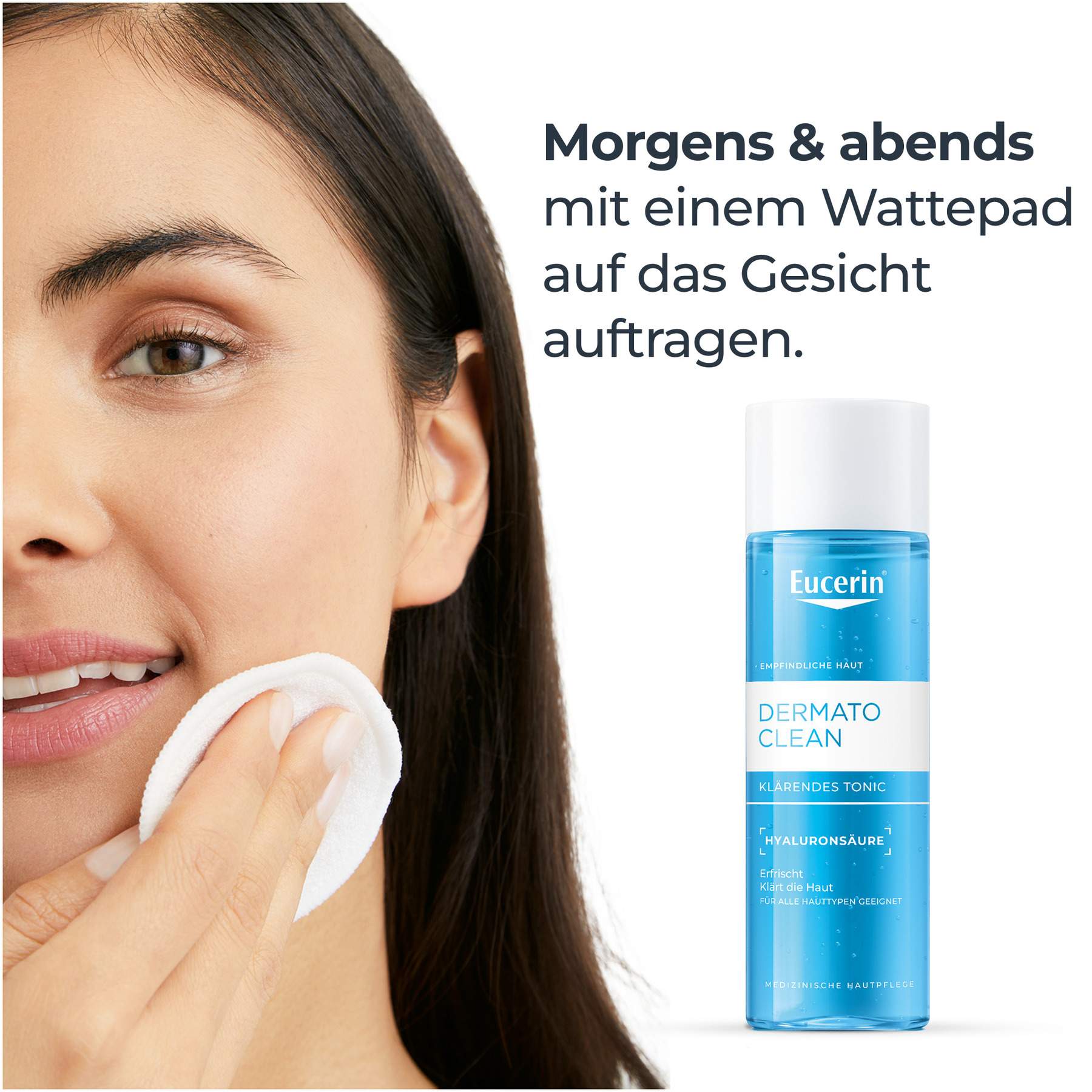 Eucerin Dermatoclean Hyaluron klärendes Gesichtswasser 200 ml