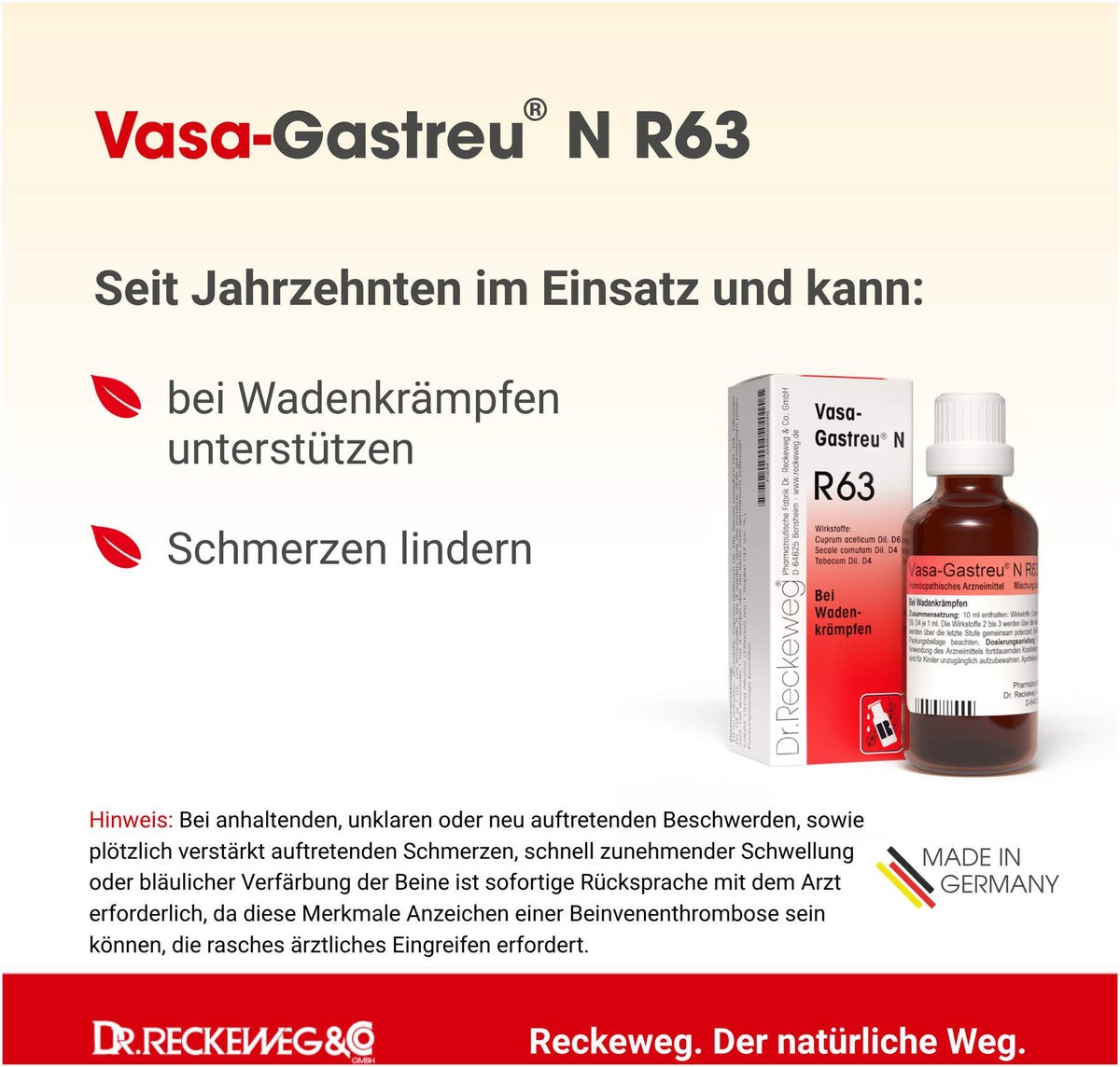 Vasa-Gastreu N R 63 Tropfen zum Einnehmen