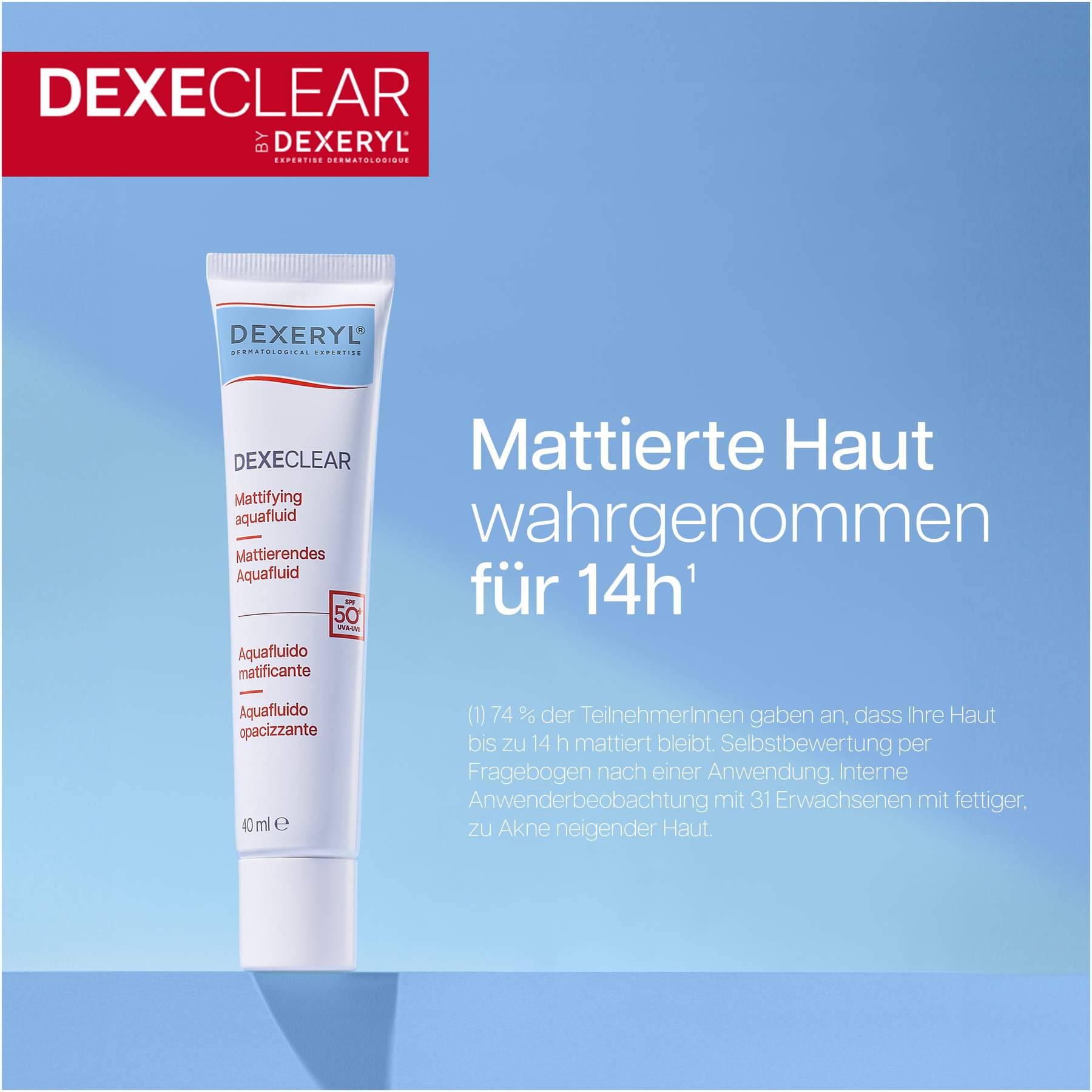 Dexeryl Dexeclear mattierendes Aquafluid 40 ml