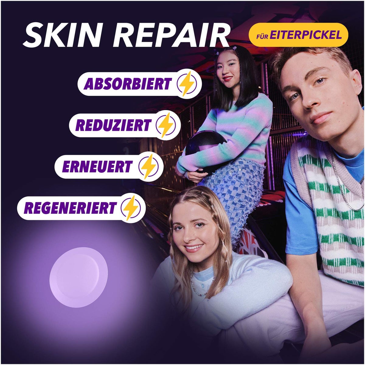 Benzacare Power Patch Skin Repair 23 Pflaster