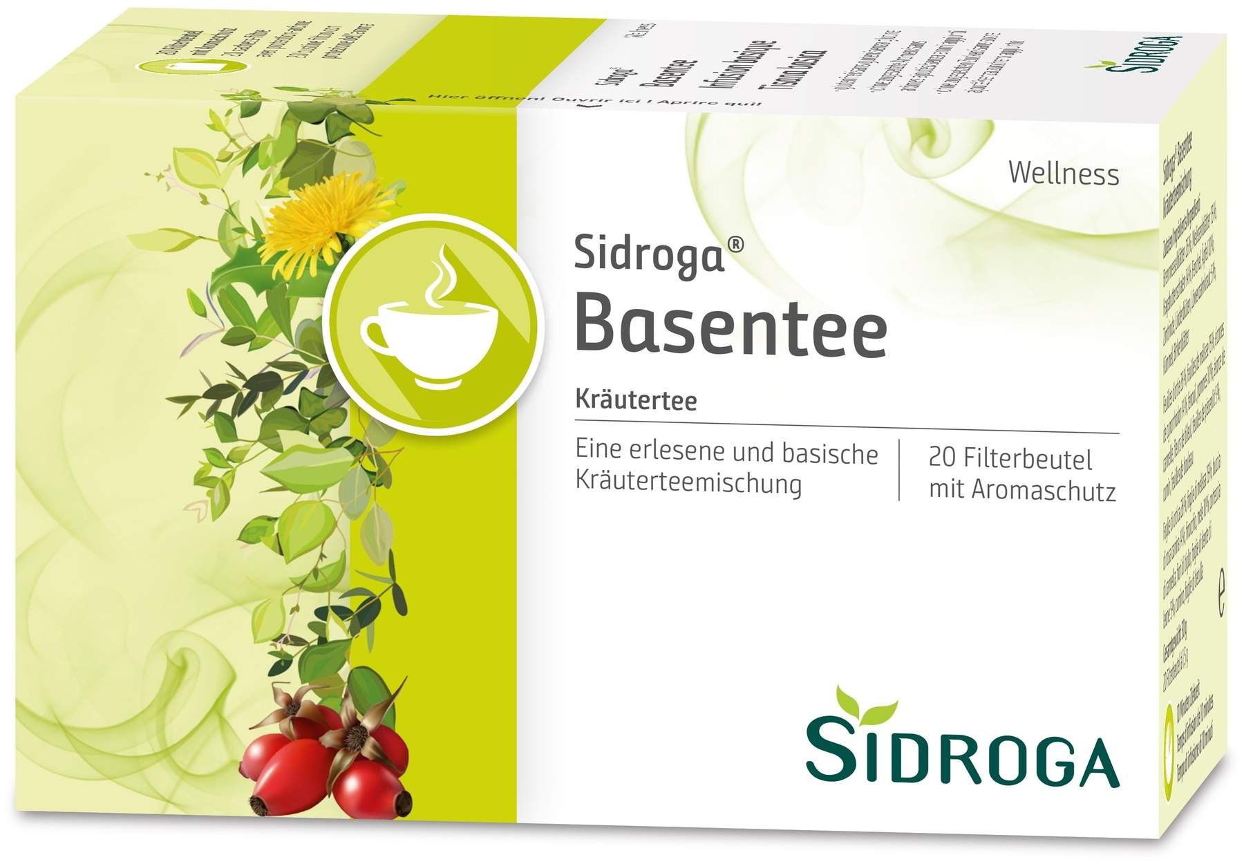 Sidroga Wellness Basentee 20 Filterbeutel