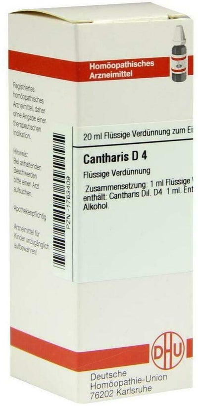 Dhu Cantharis D4 20 ml Dilution