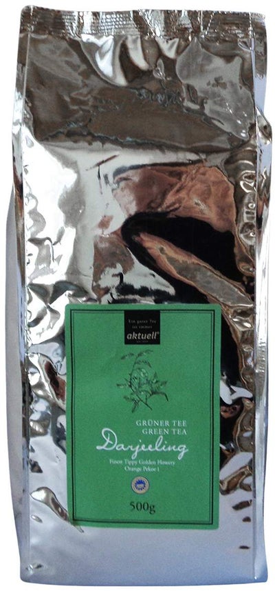Grüntee Aktuell Darjeeling  500g