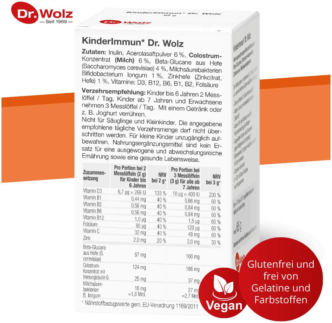 Kinderimmun Dr.Wolz 65 G Pulver