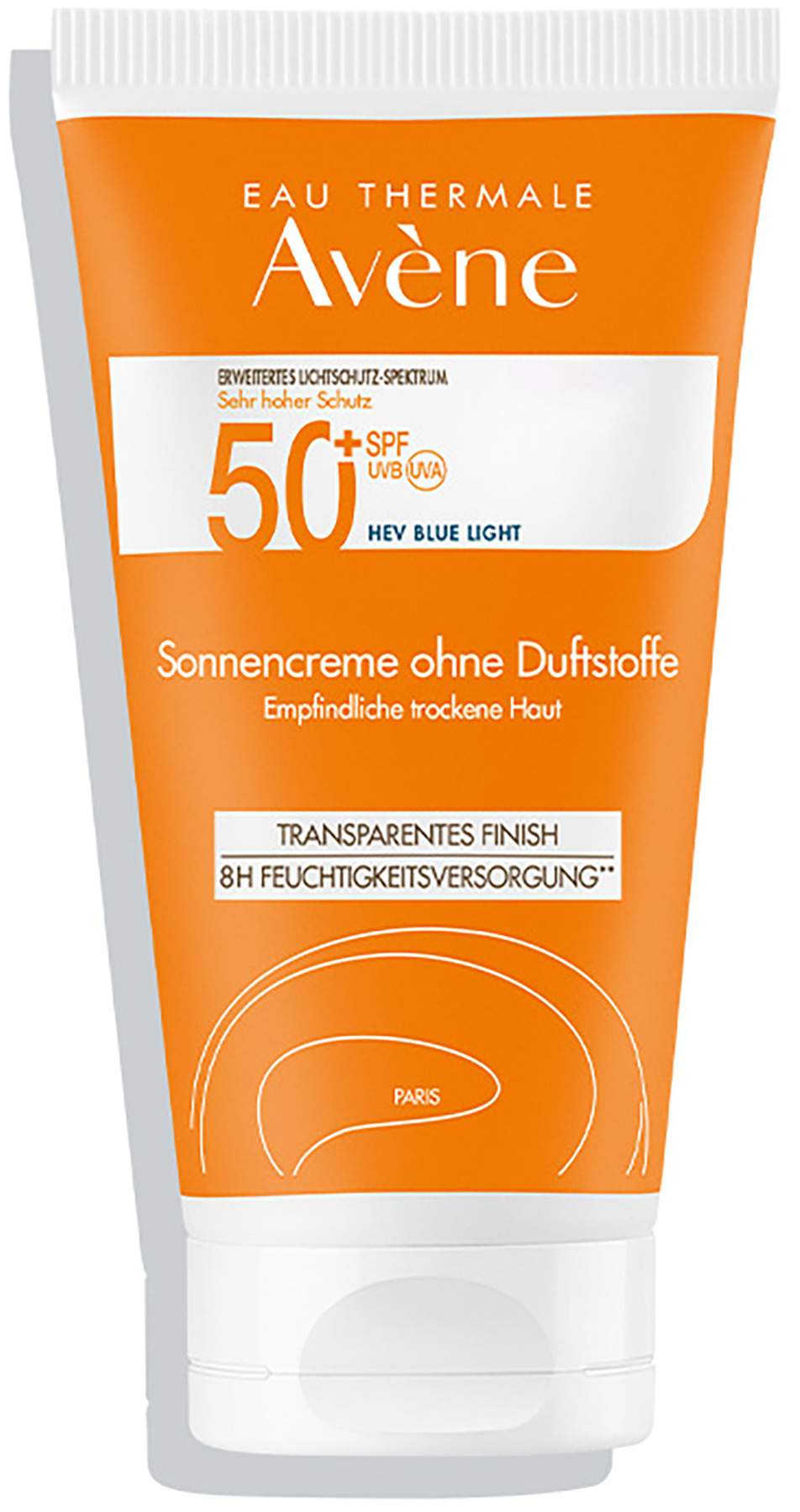 Avene Sonnencreme SPF 50+ ohne Duftstoffe 50 ml