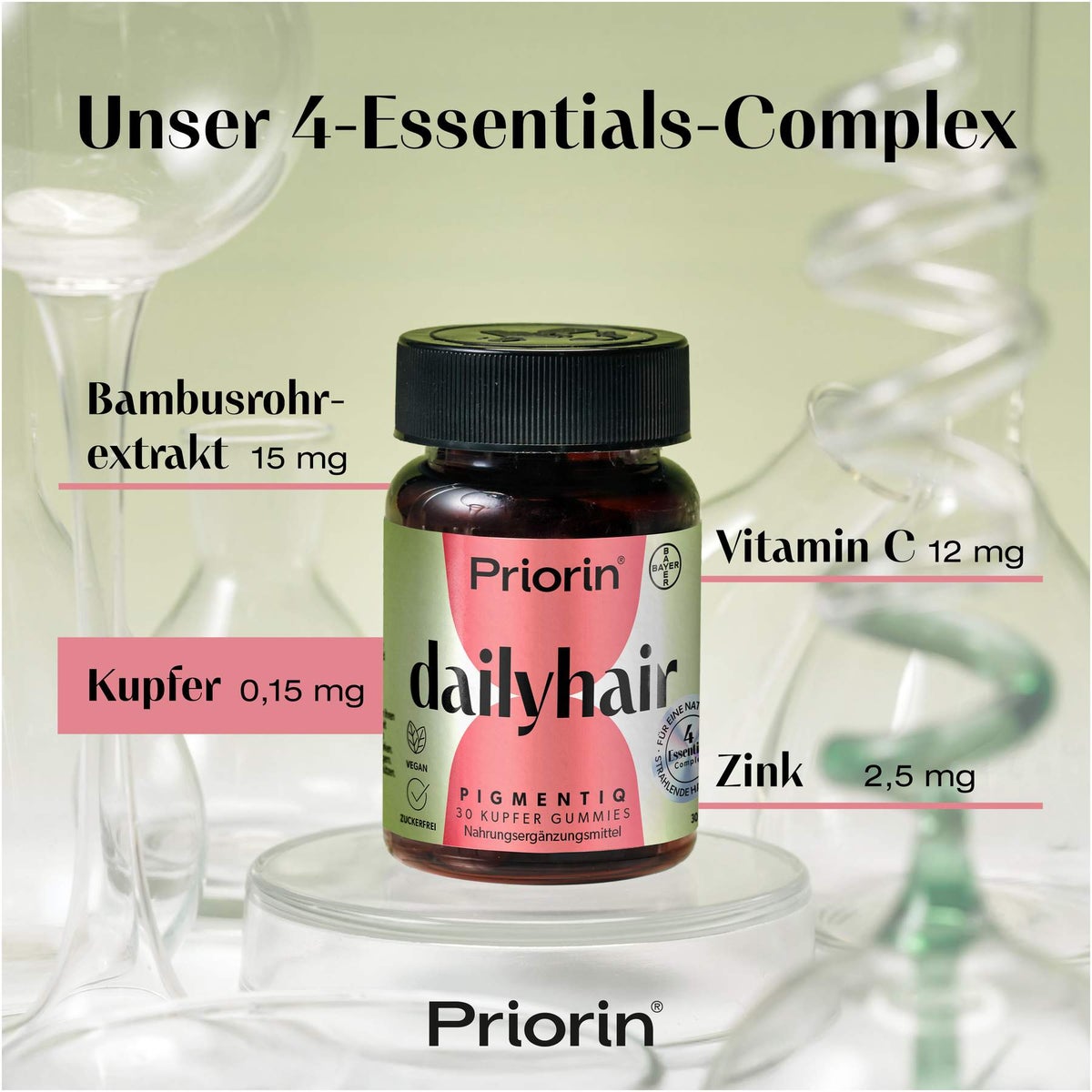 Priorin dailyhair Pigmentiq Gummies 30 Stück