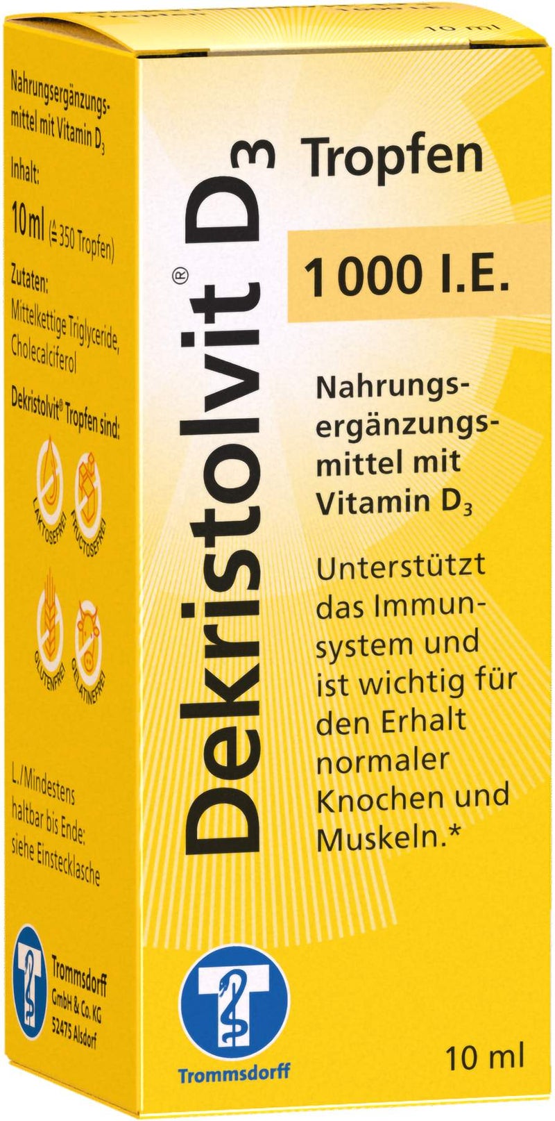 Dekristolvit D3 1.000 I.E. 10 ml Tropfen
