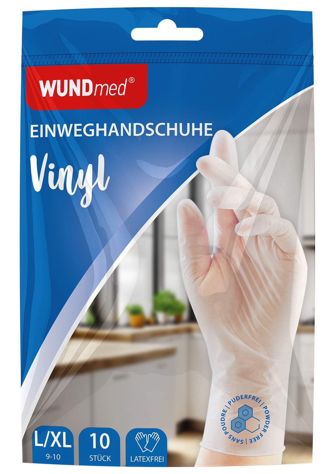 Einmalhandschuhe Vinyl Gr. L-XL