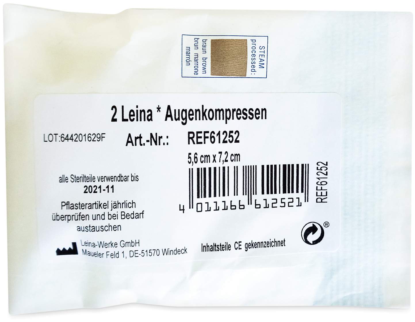 Augenkompressen Steril