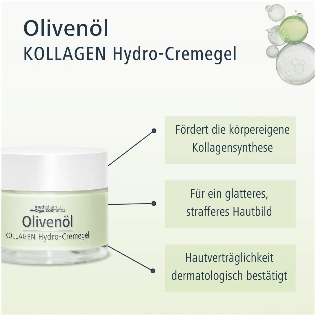 medipharma cosmetics Olivenöl Kollagen Hydro-Cremegel 50 ml