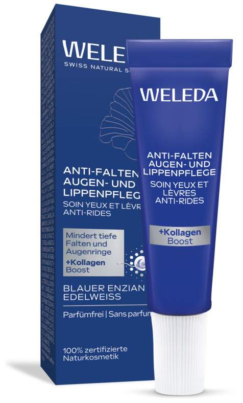 Weleda Anti-Falten Augen- & Lippenpflege Blauer Enzian &...